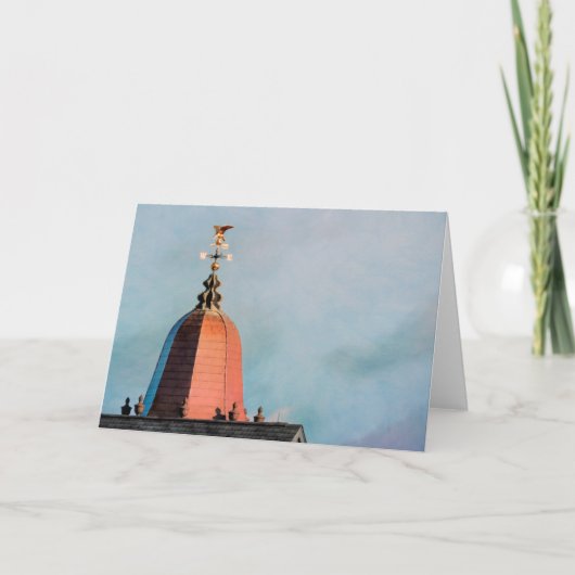 1820 Courthouse cupola 2020 Kaart (Voorkant)