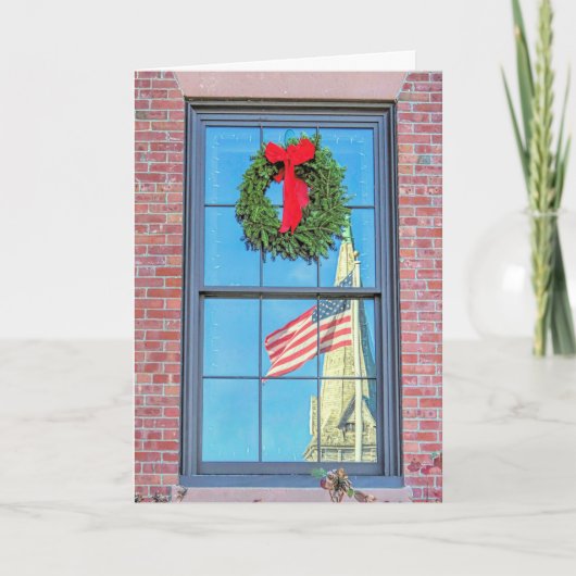 1820 Courthouse reflectie Bedankkaart (Voorkant)