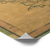 1820 Map of Mississippi Poster (Hoek)