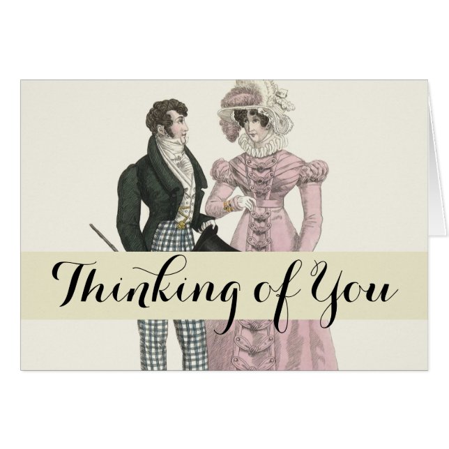 1823 Antiek bruiloft Man Vrouw Mode (Voorkant Horizontaal)