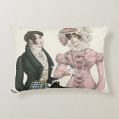 1823 Antiek bruiloft Man Vrouw Mode Accent Kussen (Voorkant)