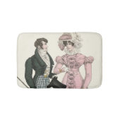 1823 Antiek bruiloft Man Vrouw Mode Badmat (Voorkant)