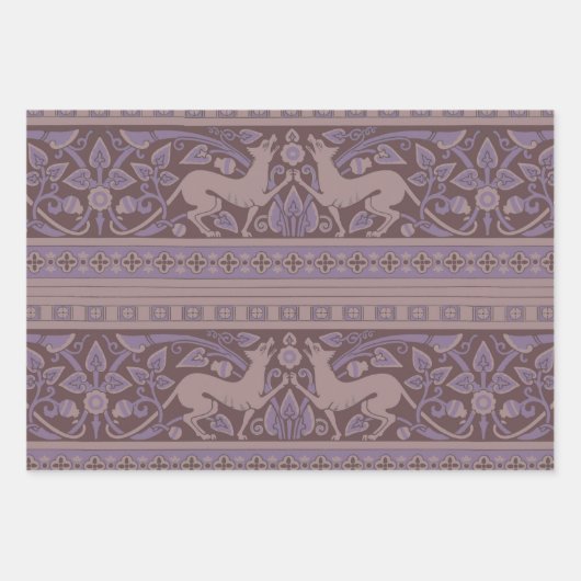 1823 Antiek bruiloft Man Vrouw Mode Inpakpapier Vel (Voorkant 2)