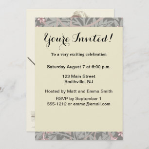 1823 Antiek bruiloft Man Vrouw Mode Kaart