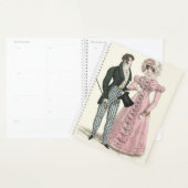 1823 Antiek bruiloft Man Vrouw Mode Planner (Display)