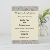 1823 Antieke Bruiloft Man Vrouw Mode Kaart (Staand voorkant)