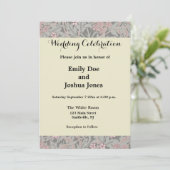 1823 Antieke Trouw Man Vrouw Mode Kaart (Staand voorkant)