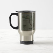 1823 Florida Map Travel Mug Reisbeker (Links)