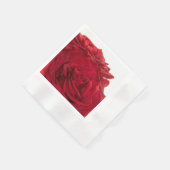 1824 - Rode bruiloft Rozen Servet (Hoek)