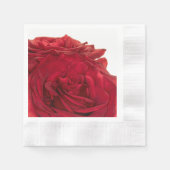 1824 - Rode bruiloft Rozen Servet (Voorkant)