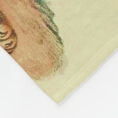 1824 tijgerprint fleece deken (Hoek)