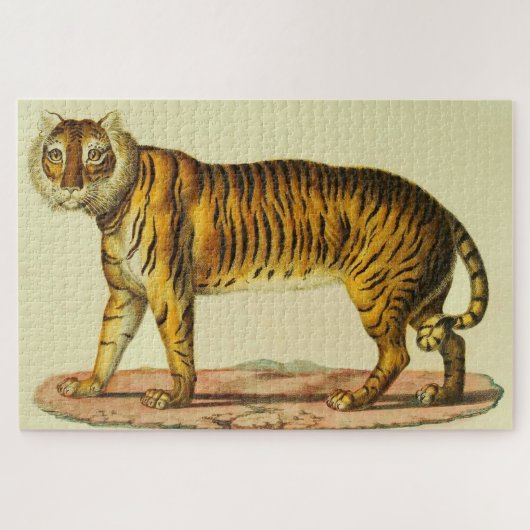 1824 tijgerprint legpuzzel (Horizontaal)