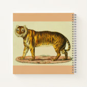 1824 tijgerprint notitieboek (Achterkant)