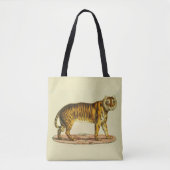 1824 tijgerprint tote bag (Voorkant)