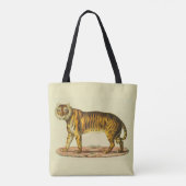 1824 tijgerprint tote bag (Achterkant)