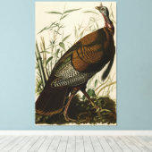 1825  Wilde Turkije Canvas Afdruk (Insitu (Houten vloer))