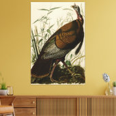 1825  Wilde Turkije Canvas Afdruk (Insitu (Woonkamer))