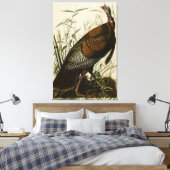 1825  Wilde Turkije Canvas Afdruk (Insitu (Slaapkamer))