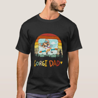 182 Corgi Dad T-shirt