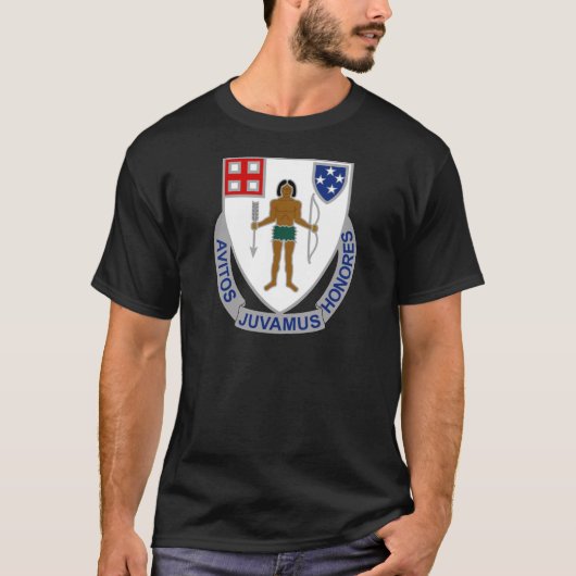 182e infanterieregeling t-shirt (Voorkant)