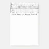 1830 Census FPPP Post-its Post-it® Notes (Voorkant)