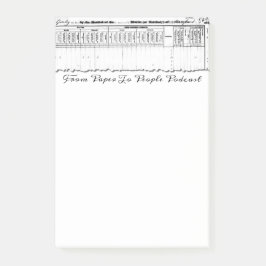 1830 Census FPPP Post-ITS Post-it® Notes