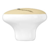  1830 Hummingbird Drab-knop Keramische Knop (Zijkant)