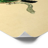 1830 Hummingbird Print Green (Hoek)