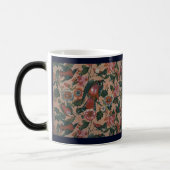 1830s  Floral Roller Gedrukte katoen Magische Mok (Links)