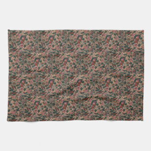 1830s  Floral Roller Gedrukte katoen Theedoek