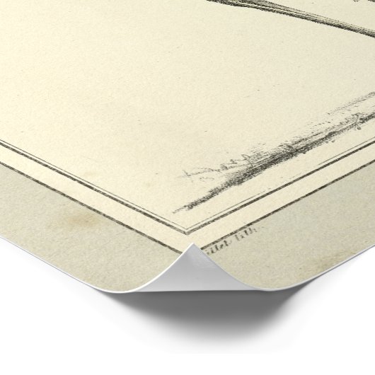  1831 Skeletanatomie Afdrukken Poster (Hoek)