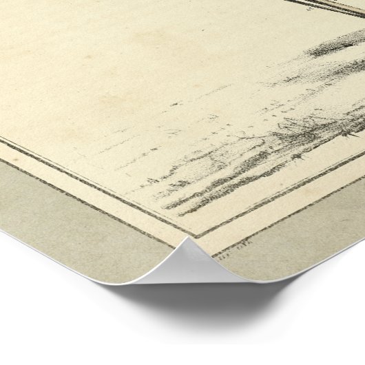 1831 Skeletanatomie Afdrukken Poster (Hoek)