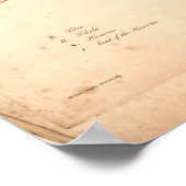 1833 -booganatomie afdrukken poster (Hoek)