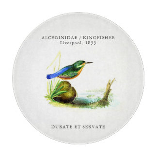 1833 Liverpool Archief | IJsvogel Ronde Glas Snijplank