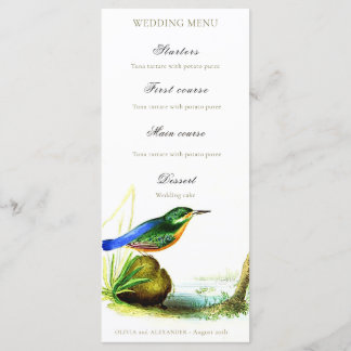 1833 Liverpool Archief | Ijsvogel Trouwmenu Menu
