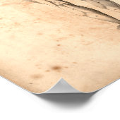 1833  spieren Anatomie afdrukken Poster (Hoek)