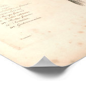 1833 Spieren met hoge  anatomie Afdrukken Poster (Hoek)