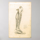 1833 Spierspier voor beenanatomie Afdrukken Poster (Voorkant)