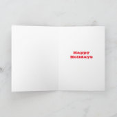 18346 Kerstmis Feestdagen Kaart (Binnen)