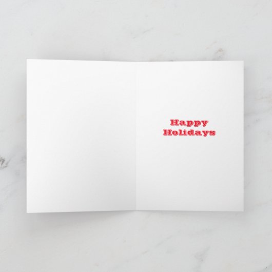 18346 Kerstmis Feestdagen Kaart (Binnen)