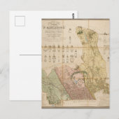 1834 kaart van de borough of St Marylebone (Londen (Voorkant / Achterkant)