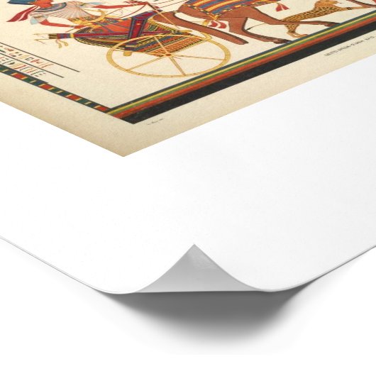 1835 Zelden Egyptisch Afbeelding Poster (Hoek)