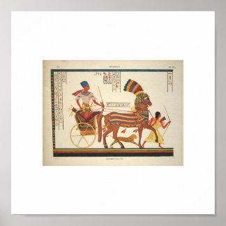 1835 Zelden Egyptisch Afbeelding Poster