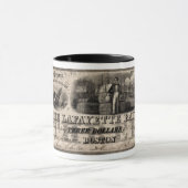 1837 Lafayette Bank Drie dollar Mok (Midden)