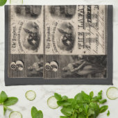 1837 Lafayette Bank Drie dollar Theedoek (Gevouwen)