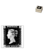 1840 Penny Black Postzegel Rubberstempel (Gestempeld)