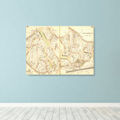 184185 Nieuwe Rochelle Canvas Afdruk (Insitu (Houten vloer))