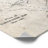 1841 Republiek Texas Poster (Hoek)