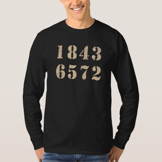 18436572 Firing Order Small Block Engine V8 Big Bl T-shirt (Voorkant)