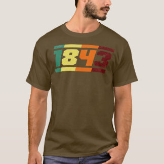 1843 Retro T-shirt